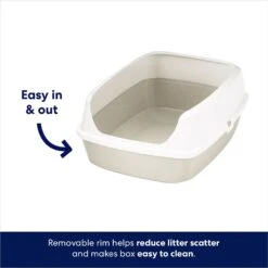 Frisco Open Top Cat Litter Box With Rim, Large 6 Frisco Open Top Cat Litter Box With Rim, Large -Frisco 141378 PT2. AC SS1800 V1675279932