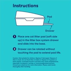 Frisco Cat Litter Pads, Unscented 11 Frisco Cat Litter Pads, Unscented -Frisco 149816 PT4. AC SS1800 V1675279931