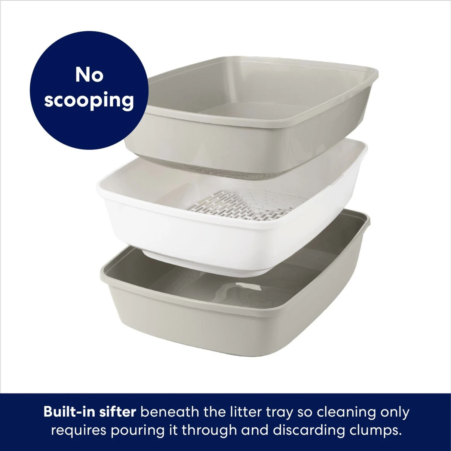 Frisco Sifting Cat Litter Box, Large 3 Frisco Sifting Cat Litter Box, Large - Image 3