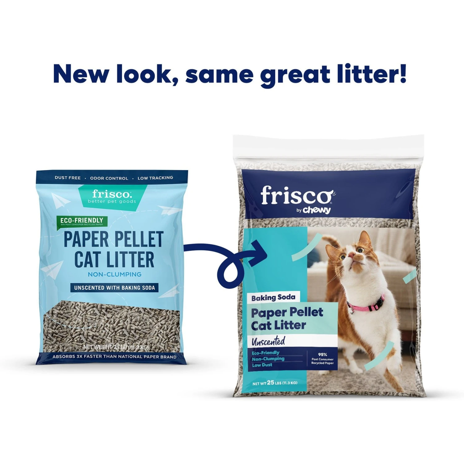 Frisco Unscented Non-Clumping Recycled Paper Cat Litter 2 Frisco Unscented Non-Clumping Recycled Paper Cat Litter - Image 2
