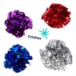 Frisco Colorful Crinkle Ball Cat Toy 7 Frisco Colorful Crinkle Ball Cat Toy -Frisco 166330 PT2. AC SS1800 V1686579202