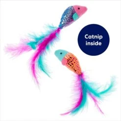 Frisco Sparkle Fish Plush Cat Toy With Catnip 7 Frisco Sparkle Fish Plush Cat Toy With Catnip -Frisco 166361 PT2. AC SS1800 V1686579217