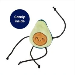 Frisco Dangly Avocado Buddy Plush Cat Toy With Catnip 7 Frisco Dangly Avocado Buddy Plush Cat Toy With Catnip -Frisco 213846 PT2. AC SS1800 V1691783910