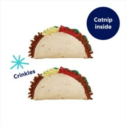 Frisco Taco Plush Cat Toy With Catnip -Frisco 213856 PT2. AC SS1800 V1691784248