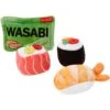 Frisco Sushi Plush Cat Toy With Catnip
