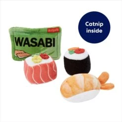 Frisco Sushi Plush Cat Toy With Catnip 7 Frisco Sushi Plush Cat Toy With Catnip -Frisco 213910 PT2. AC SS1800 V1691783971