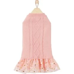 Frisco Cable Knit Dog & Cat Sweater Dress 9 Frisco Cable Knit Dog & Cat Sweater Dress -Frisco 223706 PT3. AC SS1800 V1599055627