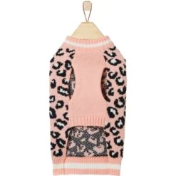 Frisco Leopard Print Dog & Cat Sweater 11 Frisco Leopard Print Dog & Cat Sweater -Frisco 223755 PT4. AC SS1800 V1599508593