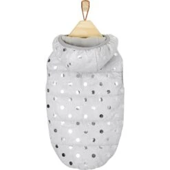 Frisco Mediumweight Silver Polka Dotted Insulated Dog & Cat Coat 10 Frisco Mediumweight Silver Polka Dotted Insulated Dog & Cat Coat -Frisco 224017 PT3. AC SS1800 V1600728075