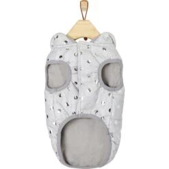 Frisco Mediumweight Silver Polka Dotted Insulated Dog & Cat Coat 11 Frisco Mediumweight Silver Polka Dotted Insulated Dog & Cat Coat -Frisco 224017 PT4. AC SS1800 V1600732878