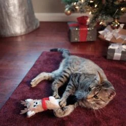 Frisco Holiday Reindeer Plush Kicker Cat Toy With Catnip 5 Frisco Holiday Reindeer Plush Kicker Cat Toy With Catnip -Frisco 228553 PT2. AC SS1800 V1602172632