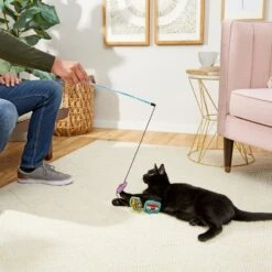 Frisco Retro Plush Comic Book Bubble Teaser Cat Toy With Catnip -Frisco 230282 PT2. AC SS1800 V1600973485