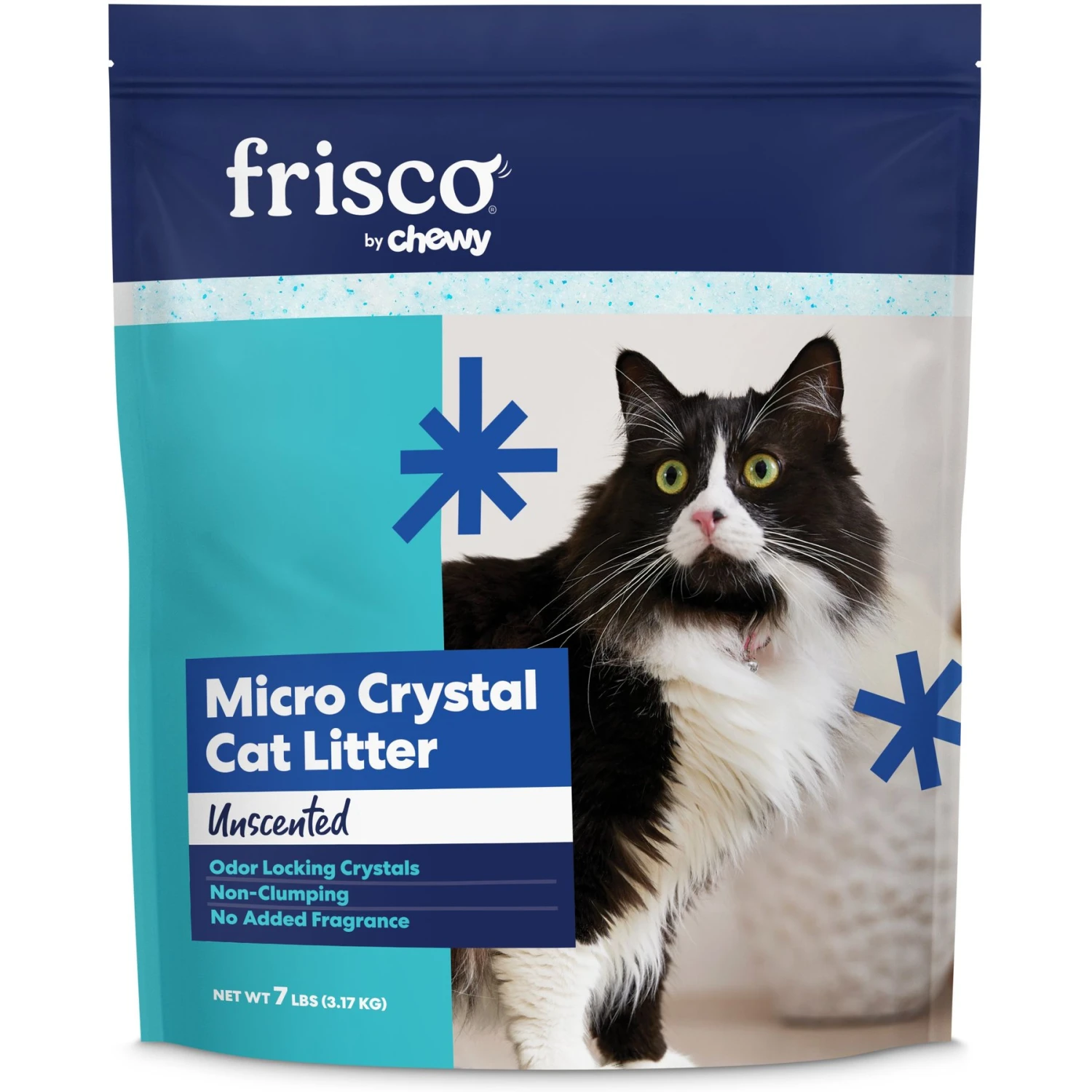 Frisco Micro Crystal Unscented Non-Clumping Crystal Cat Litter 1 Frisco Micro Crystal Unscented Non-Clumping Crystal Cat Litter