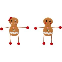 Frisco Holiday Gingerbread Pals Plush Kicker Cat Toy With Catnip, 2 Count 8 Frisco Holiday Gingerbread Pals Plush Kicker Cat Toy With Catnip, 2 Count -Frisco 233303 PT3. AC SS1800 V1600708061