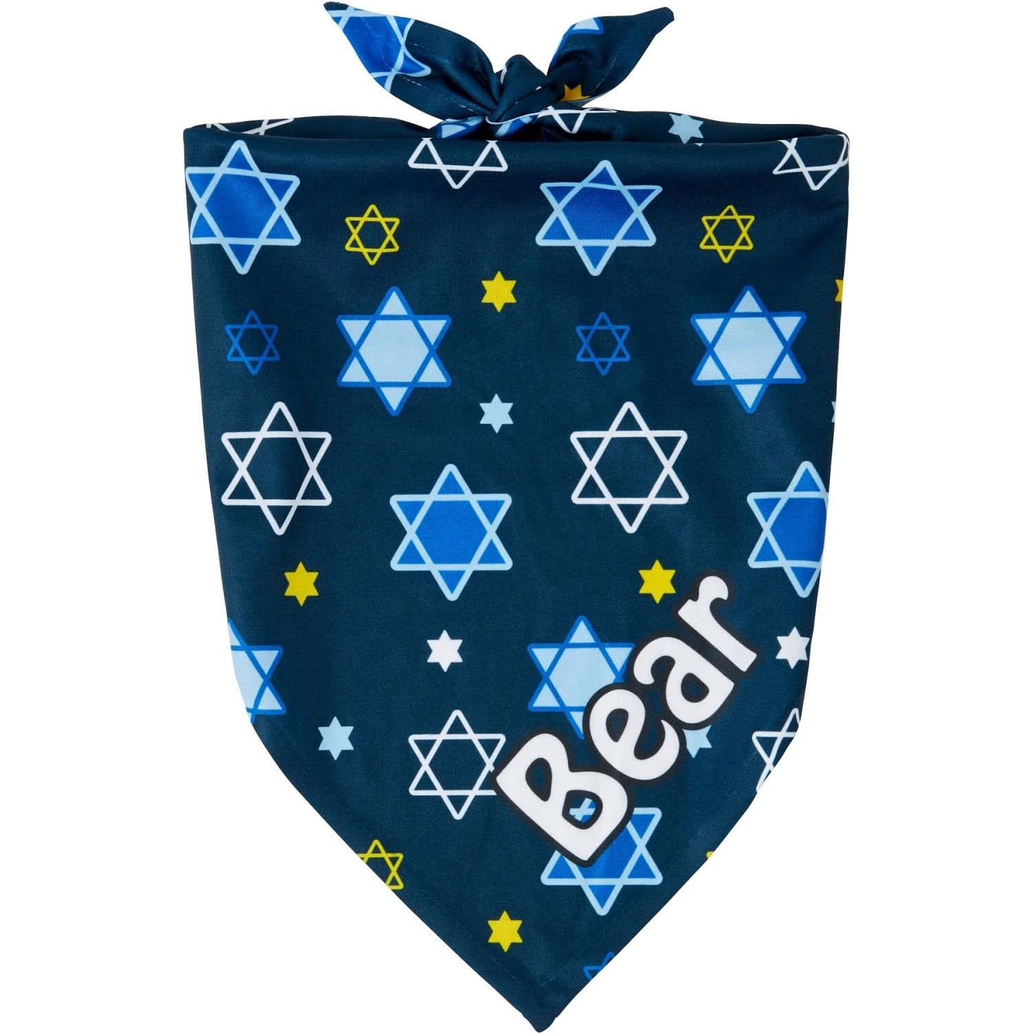Frisco Hanukkah Personalized Dog & Cat Bandana 1 Frisco Hanukkah Personalized Dog & Cat Bandana
