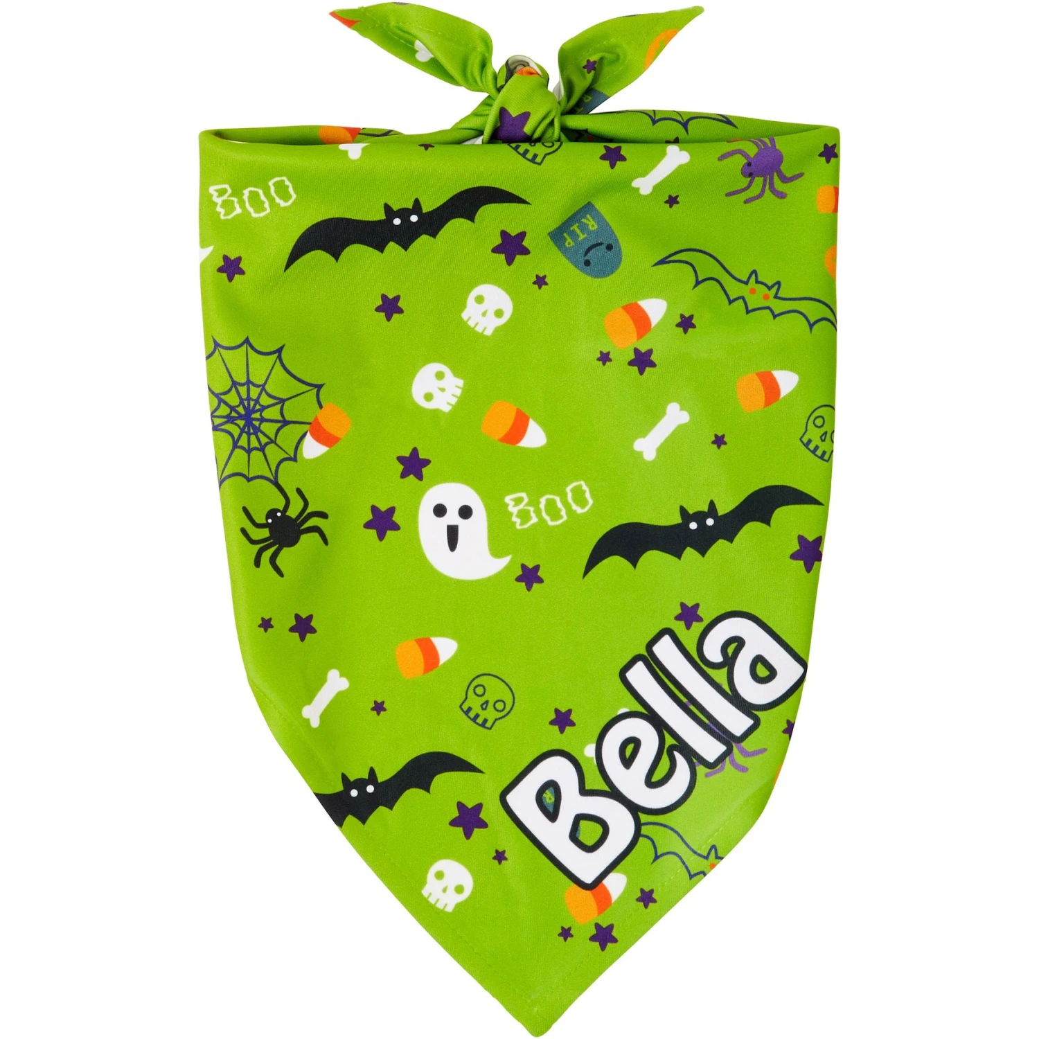 Frisco Halloween Boo! Personalized Dog & Cat Bandana 1 Frisco Halloween Boo! Personalized Dog & Cat Bandana