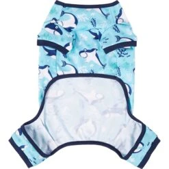 Frisco Happy Shark Dog & Cat Jersey PJs -Frisco 249122 PT4. AC SS1800 V1614006434