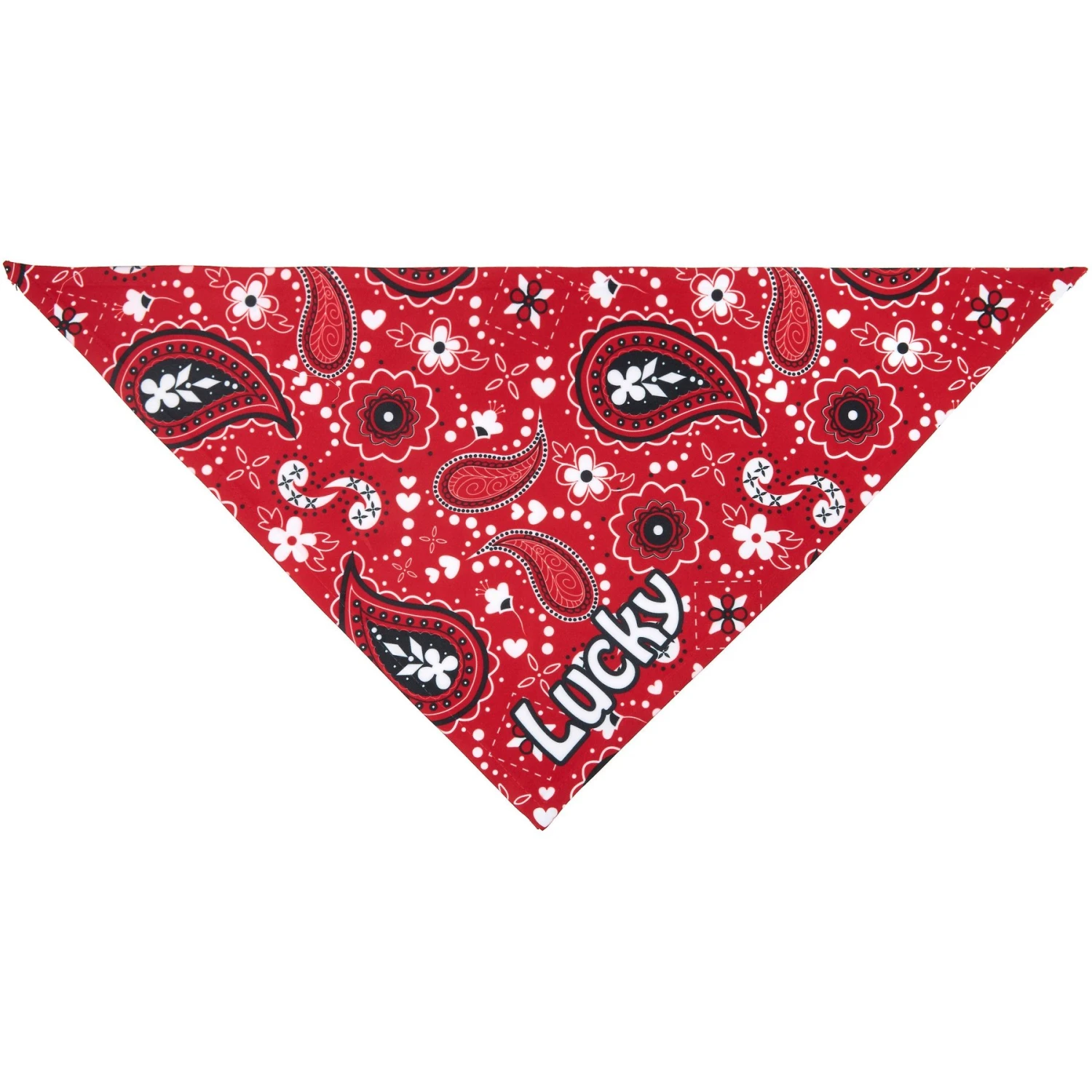 Frisco Paisley Printed Personalized Dog & Cat Bandana 4 Frisco Paisley Printed Personalized Dog & Cat Bandana - Image 4