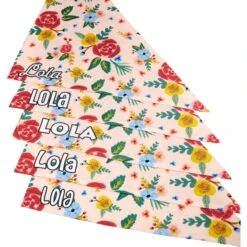 Frisco Floral Personalized Dog & Cat Bandana 13 Frisco Floral Personalized Dog & Cat Bandana -Frisco 254255 PT4. AC SS1800 V1618508284