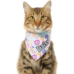 Frisco Bright Floral Personalized Dog & Cat Bandana 15 Frisco Bright Floral Personalized Dog & Cat Bandana -Frisco 267535 PT8. AC SS1800 V1623164312