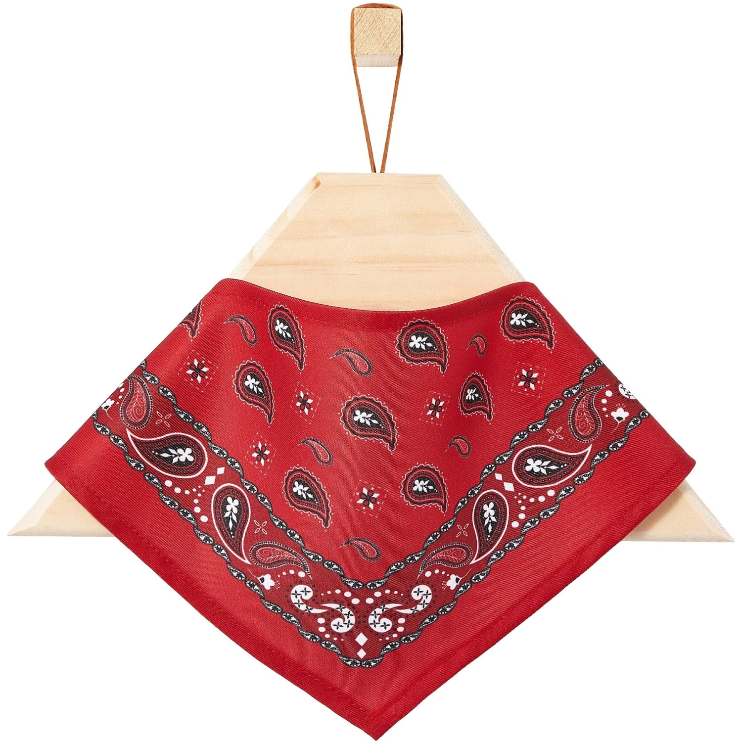 Frisco Red Paisley Dog & Cat Bandana 1 Frisco Red Paisley Dog & Cat Bandana