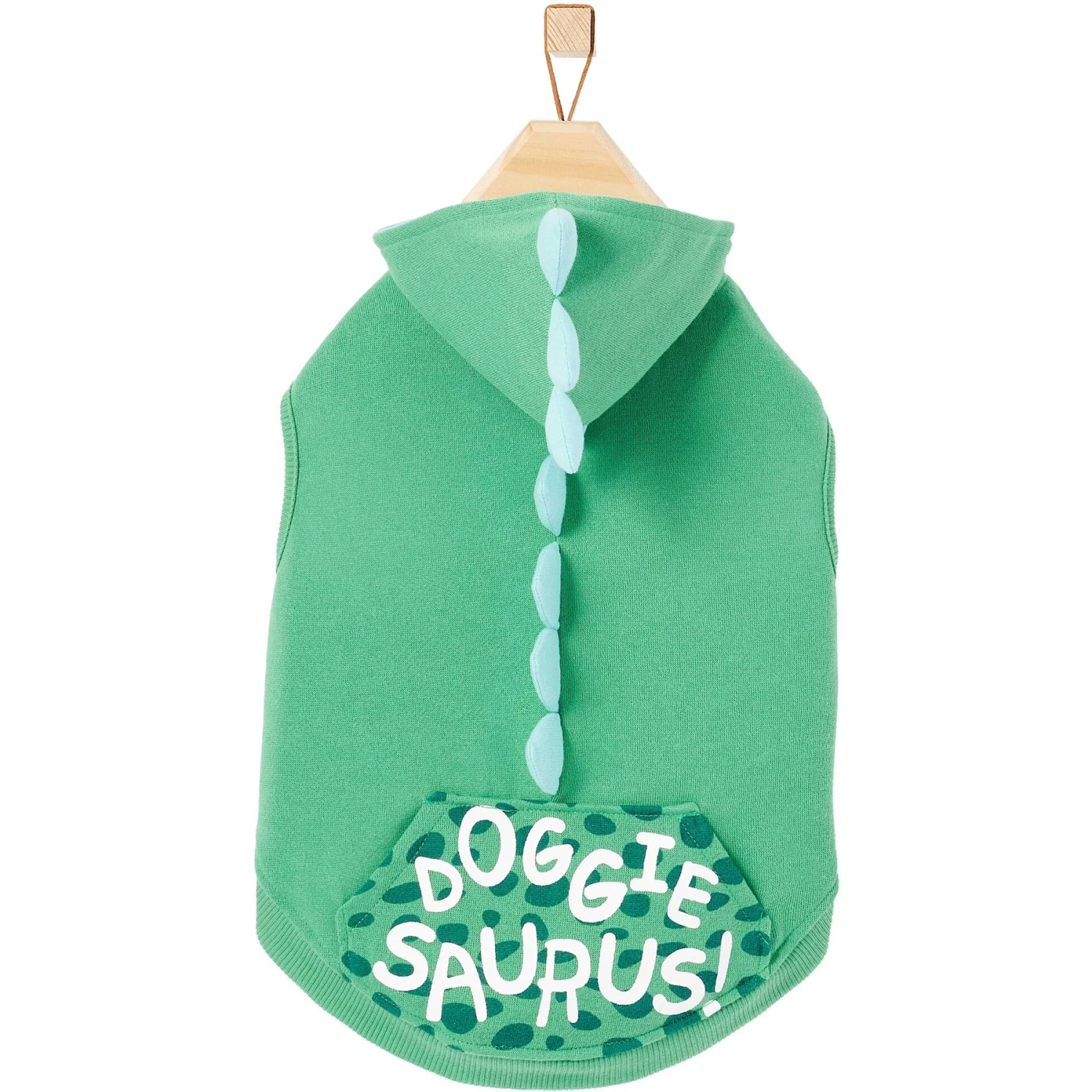 Frisco Doggiesaurus Dog & Cat Hoodie, Green 1 Frisco Doggiesaurus Dog & Cat Hoodie, Green