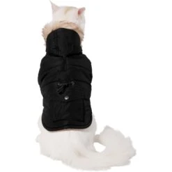 Frisco Mid-Heavyweight Cinching Insulated Dog & Cat Parka, Black/Red Plaid 9 Frisco Mid-Heavyweight Cinching Insulated Dog & Cat Parka, Black/Red Plaid -Frisco 268382 PT2. AC SS1800 V1628797605