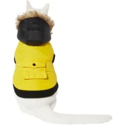 Frisco Heavyweight Anchorage Insulated Dog & Cat Parka, Yellow/Black 9 Frisco Heavyweight Anchorage Insulated Dog & Cat Parka, Yellow/Black -Frisco 268397 PT2. AC SS1800 V1628792856