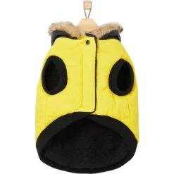 Frisco Heavyweight Anchorage Insulated Dog & Cat Parka, Yellow/Black 11 Frisco Heavyweight Anchorage Insulated Dog & Cat Parka, Yellow/Black -Frisco 268397 PT5. AC SS1800 V1628792864