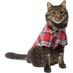 Frisco Red Plaid Dog & Cat Shirt 12 Frisco Red Plaid Dog & Cat Shirt -Frisco 268604 PT3. AC SS1800 V1637657839
