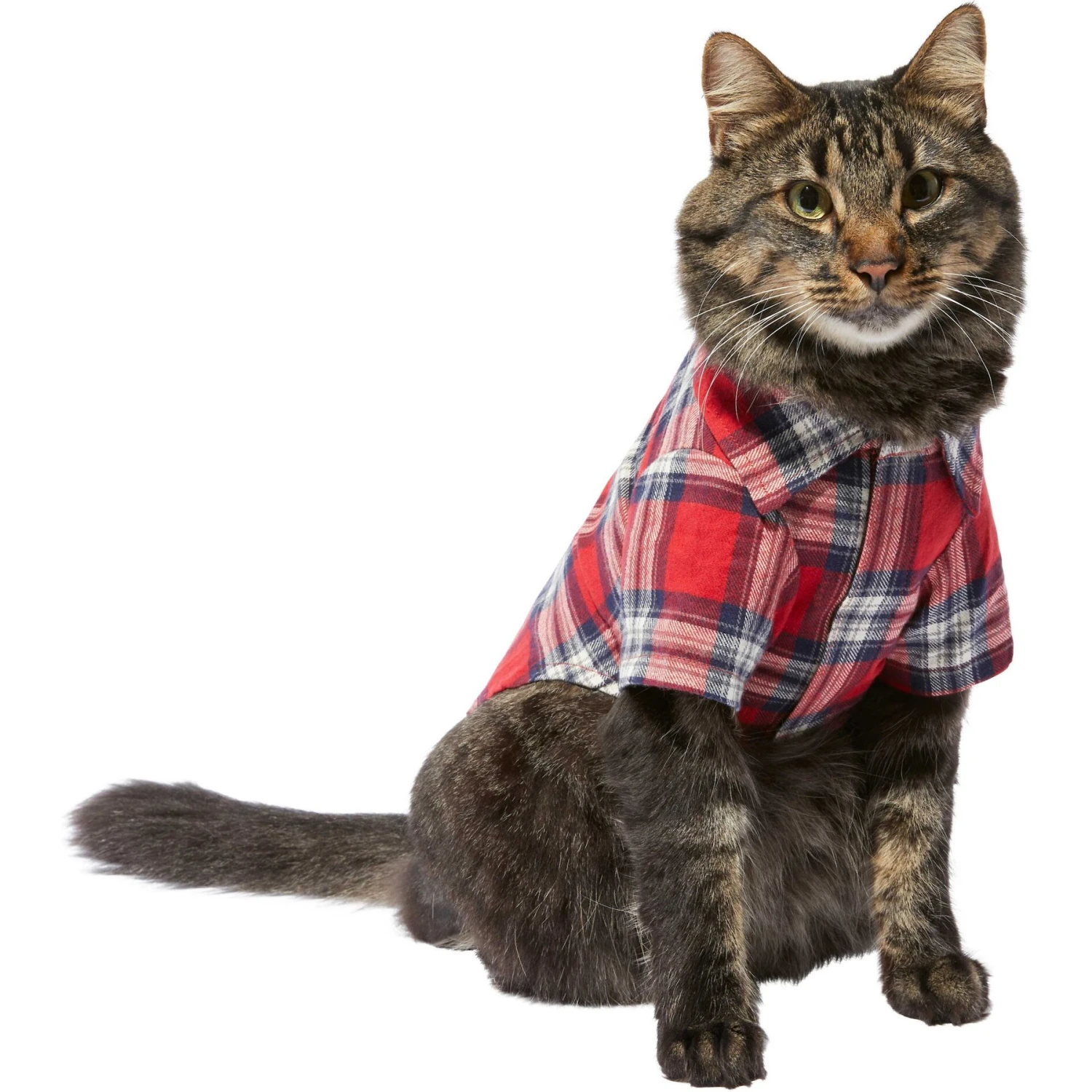 Frisco Red Plaid Dog & Cat Shirt 4 Frisco Red Plaid Dog & Cat Shirt - Image 4