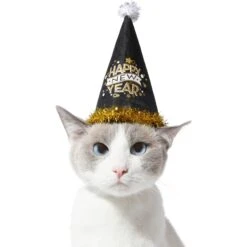 Frisco Happy New Year Dog & Cat Hat