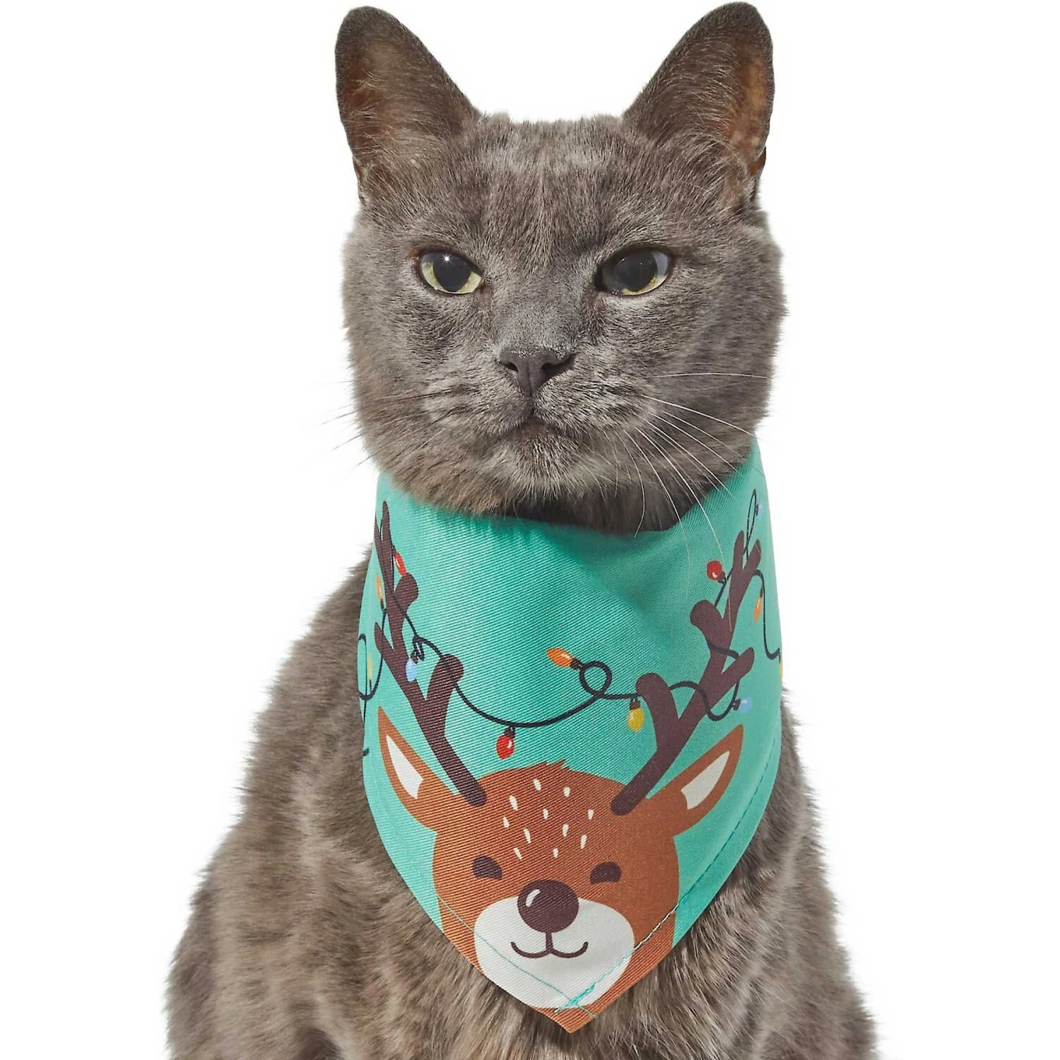 Frisco Peekaboo Reindeer Dog & Cat Bandana 3 Frisco Peekaboo Reindeer Dog & Cat Bandana - Image 3