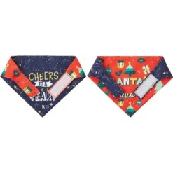 Frisco Santa's Favorite & Cheers To The New Year Dog & Cat Reversible Bandana 14 Frisco Santa's Favorite & Cheers To The New Year Dog & Cat Reversible Bandana -Frisco 276285 PT5. AC SS1800 V1637709159
