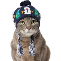 Frisco Jolly Snowman Dog & Cat Knitted Hat 8 Frisco Jolly Snowman Dog & Cat Knitted Hat -Frisco 276303 PT3. AC SS1800 V1631298427