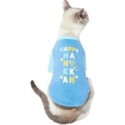 Frisco Happy Hanukkah Dog & Cat T-shirt 8 Frisco Happy Hanukkah Dog & Cat T-shirt -Frisco 276480 PT2. AC SS1800 V1637725916