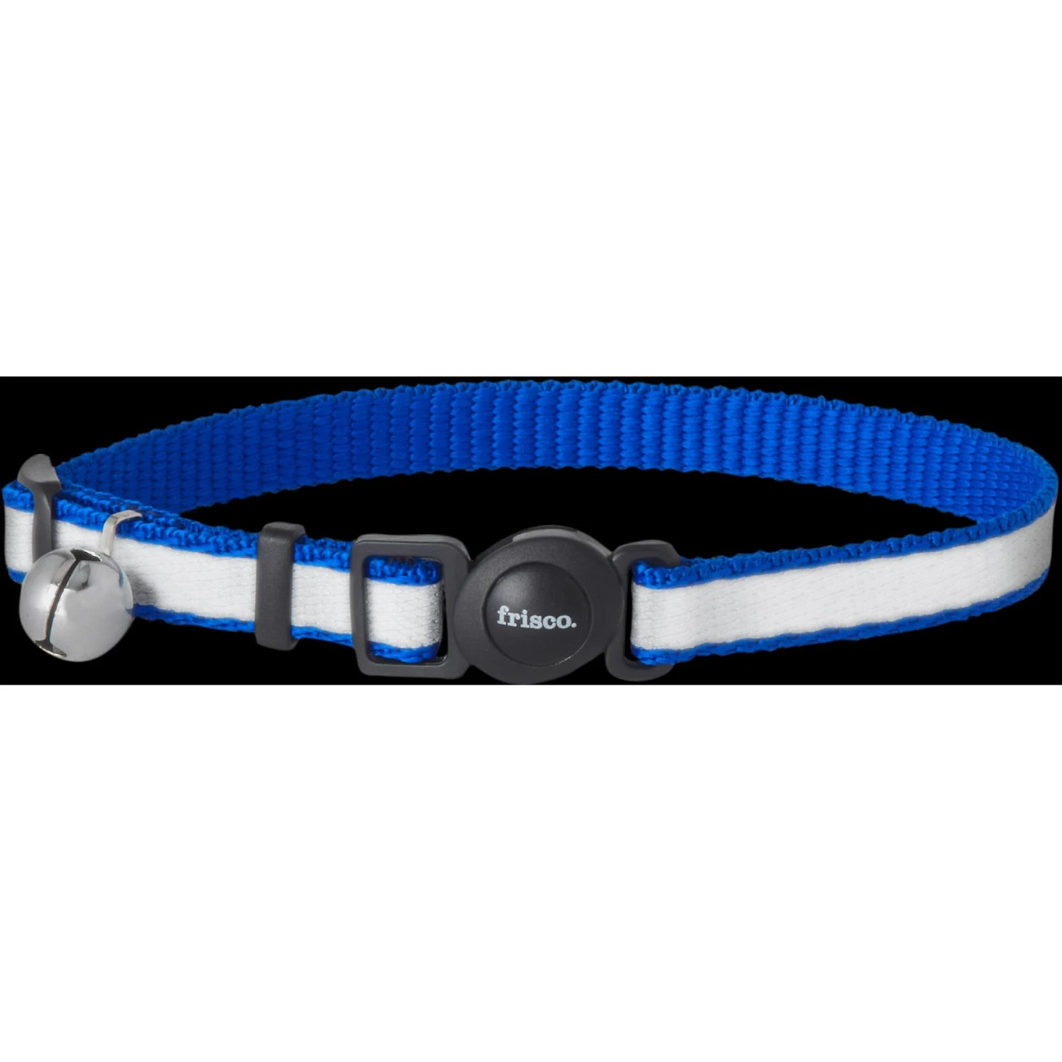 Frisco Polyester Personalized Reflective Cat Collar With Bell 3 Frisco Polyester Personalized Reflective Cat Collar With Bell - Image 3