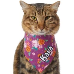 Frisco Fall Floral Personalized Dog & Cat Bandana 16 Frisco Fall Floral Personalized Dog & Cat Bandana -Frisco 296990 PT7. AC SS1800 V1627653979