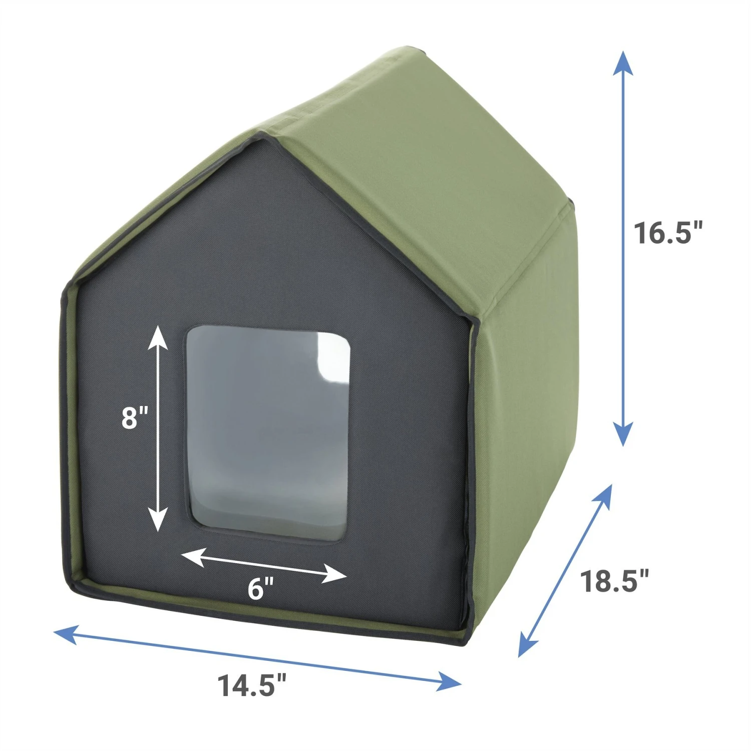 Frisco Indoor Unheated Cat House 2 Frisco Indoor Unheated Cat House - Image 2