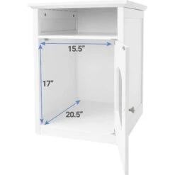 Frisco Decorative Side Table Cat Litter Box Cover & Frisco Open Top Cat Litter Box With Rim, Large 10 Frisco Decorative Side Table Cat Litter Box Cover & Frisco Open Top Cat Litter Box With Rim, Large -Frisco 297992 PT3. AC SS1800 V1621293130