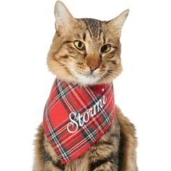 Frisco Tartan Plaid Embroidered Personalized Dog & Cat Bandana 14 Frisco Tartan Plaid Embroidered Personalized Dog & Cat Bandana -Frisco 301157 PT7. AC SS1800 V1628535770