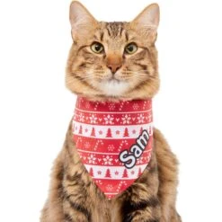 Frisco Fair Isle Personalized Dog & Cat Bandana 15 Frisco Fair Isle Personalized Dog & Cat Bandana -Frisco 301357 PT7. AC SS1800 V1628100084