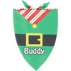 Frisco Santa's Favorite Elf Personalized Dog & Cat Bandana