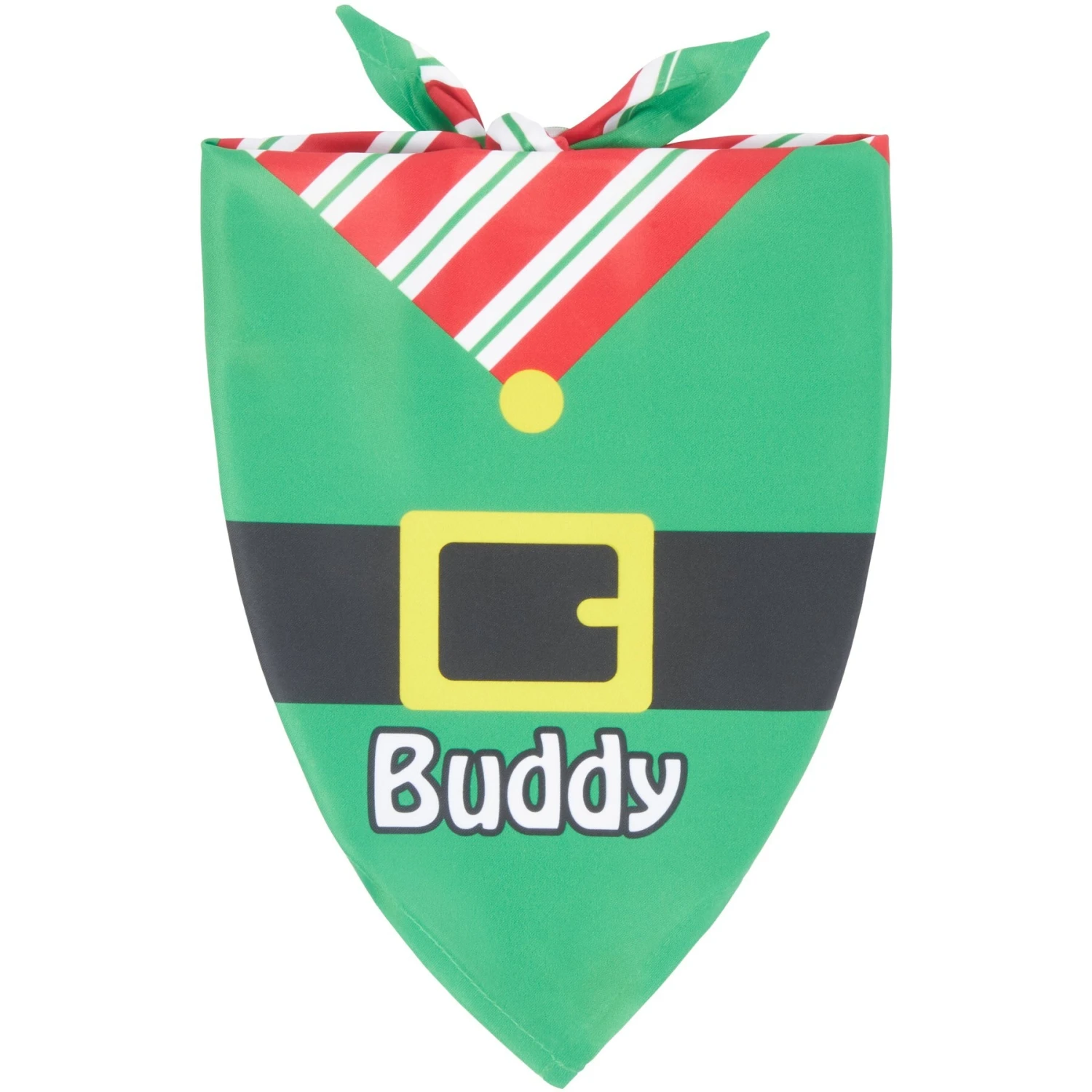 Frisco Santa's Favorite Elf Personalized Dog & Cat Bandana 1 Frisco Santa's Favorite Elf Personalized Dog & Cat Bandana