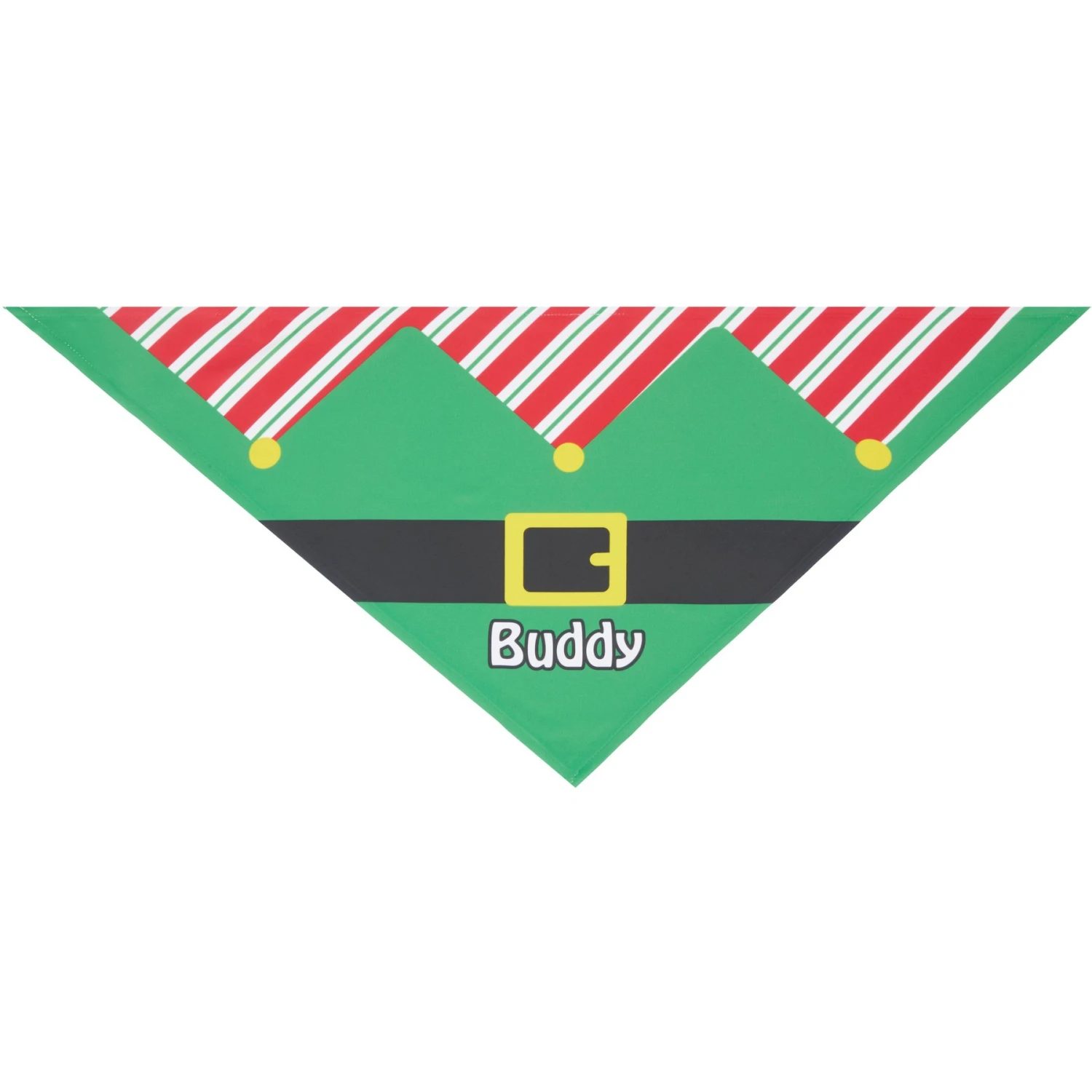 Frisco Santa's Favorite Elf Personalized Dog & Cat Bandana 4 Frisco Santa's Favorite Elf Personalized Dog & Cat Bandana - Image 4