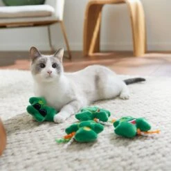 Frisco St. Patrick's Shamrock Plush Cat Toy With Catnip 6 Frisco St. Patrick's Shamrock Plush Cat Toy With Catnip -Frisco 303102 PT3. AC SS1800 V1641230285