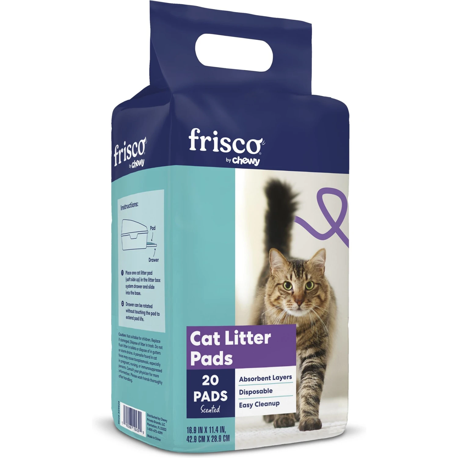 Frisco Cat Litter Pads, Scented 1 Frisco Cat Litter Pads, Scented
