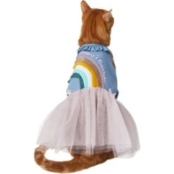 Frisco Rainbow Denim Dog & Cat Dress 8 Frisco Rainbow Denim Dog & Cat Dress -Frisco 312144 PT2. AC SS1800 V1644524286