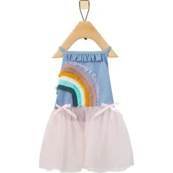 Frisco Rainbow Denim Dog & Cat Dress 9 Frisco Rainbow Denim Dog & Cat Dress -Frisco 312144 PT3. AC SS1800 V1644526358
