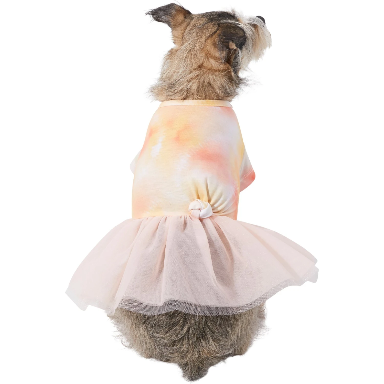 Frisco Tie Dye Pink Tutu Dog & Cat Dress 1 Frisco Tie Dye Pink Tutu Dog & Cat Dress